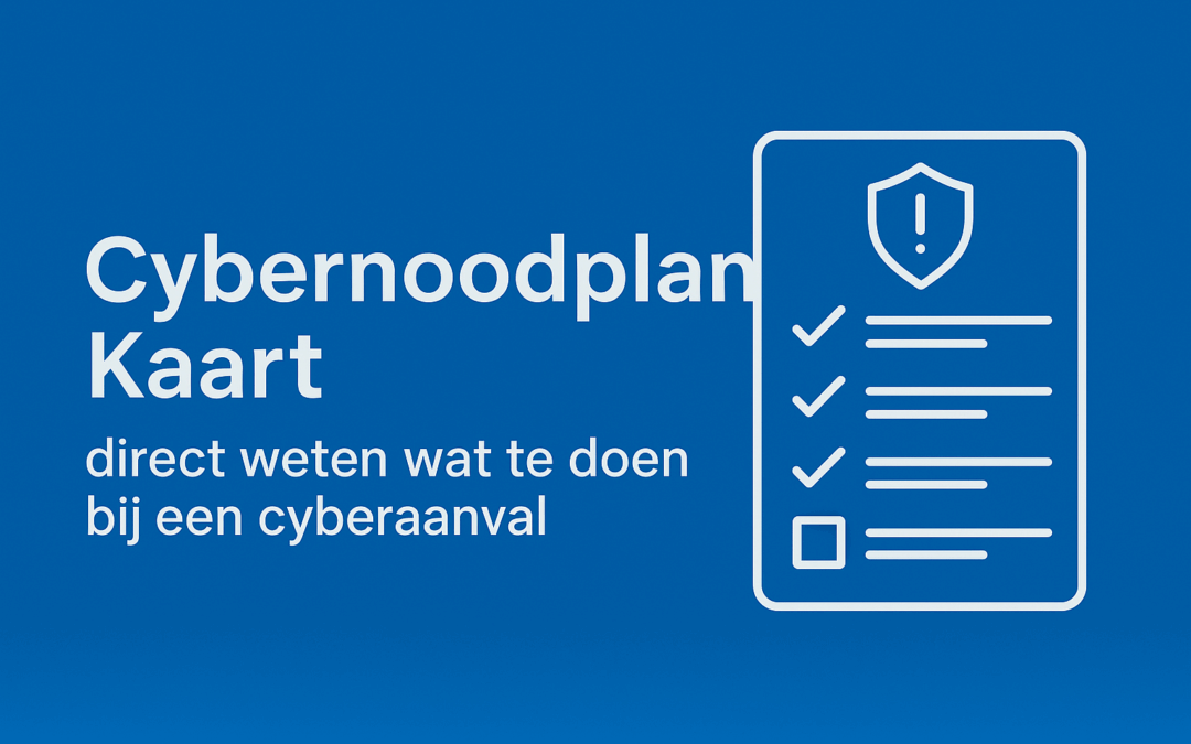 Grip op cyberincidenten: praktische kaart voor direct handelen