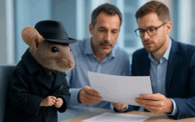 Je muis kan je afluisteren!